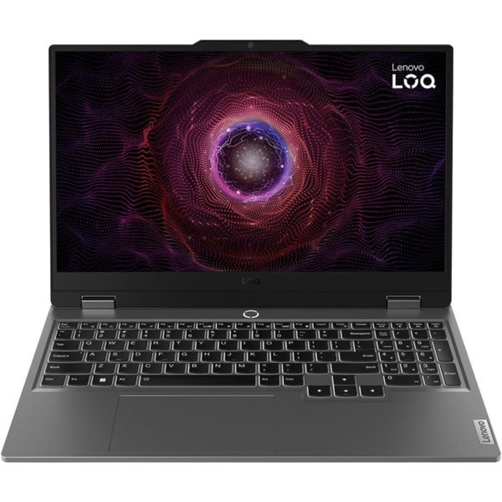 Лаптоп Gaming Lenovo LOQ 15AHP9 с процесор AMD Ryzen™ 7 8845HS до 5,1 GHz, 15.6", Full HD, IPS, 144Hz, 16GB DDR5, 512GB SSD, NVIDIA® GeForce RTX™ 4050 6GB GDDR6, No OS, Luna Gray