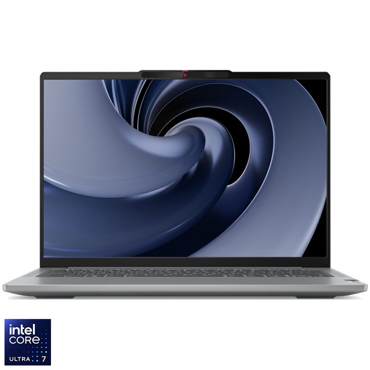 Laptop Lenovo IdeaPad Pro 5 14IMH9 cu procesor Intel® Core™ Ultra 7 155H pana la 4.8GHz, 14", 2.8K, OLED, 120Hz, 32GB LPDDR5x, 1TB SSD, Intel® Arc™ Graphics, No OS, Arctic Grey