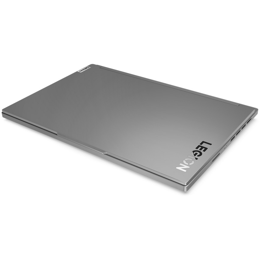 Laptop Gaming Lenovo Legion Slim 5 16AHP9 cu procesor AMD Ryzen™ 7 8845HS pana la 5.1GHz, 16" WQXGA, IPS, 165Hz, 16GB DDR5, 512GB SSD, NVIDIA® GeForce RTX™ 4070 8GB GDDR6, No OS, Luna Grey, 3y on-site Premium Care