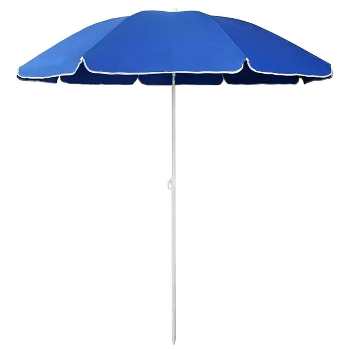 Umbrela pliabila XL pentru gradina/plaja - Albastru