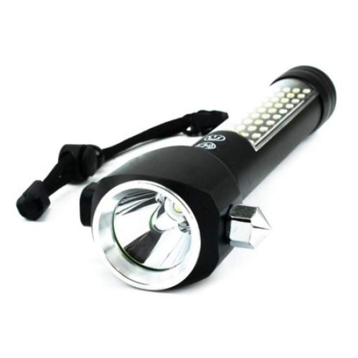 Ръчен LED фенер, с множество функции, обхват 200м, 10W