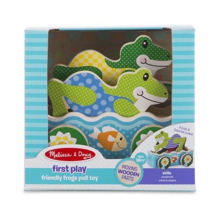 Interaktív játék, Melissa & Doug,, Fa, Többszínű, 28,5x26,5x13,5 cm
