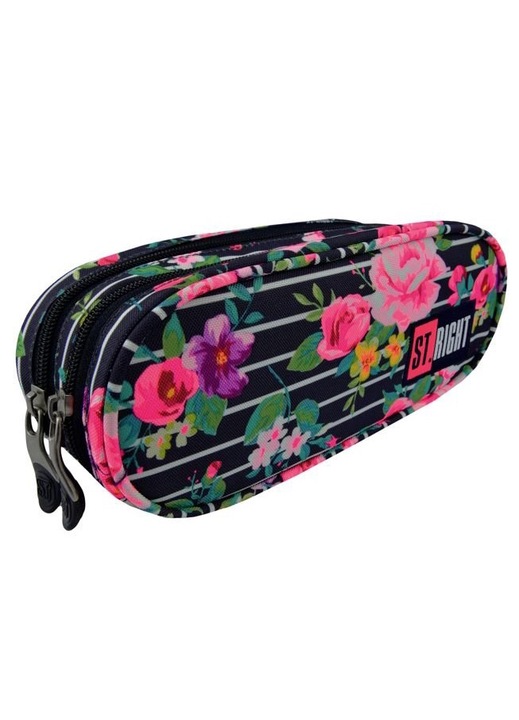 St.Right - Light Roses kétrekeszes ovális tolltartó (618536)