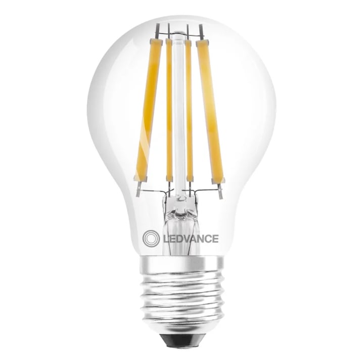 Bec LED Vintage Ledvance Osram Clasic Filament E27 11W / 100W Dimabil 1521Lm Lumina Alba Calda 2700K Clasa Energetica D