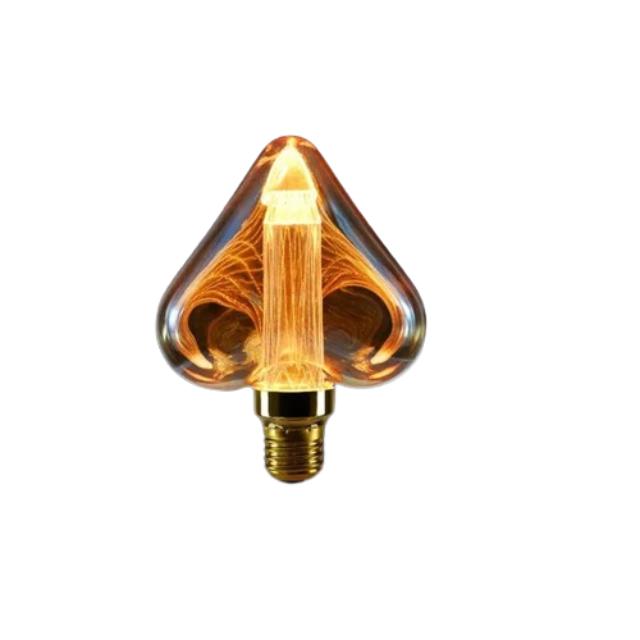 Bec Led Edison Bec Vinage INIMA Edison LED Filament, 3W, Soclu E27, Eficienta A+ ...