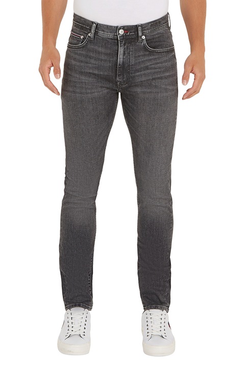 Tommy Hilfiger, Blugi slim fit Bleecker, Gri antracit, W31-L32