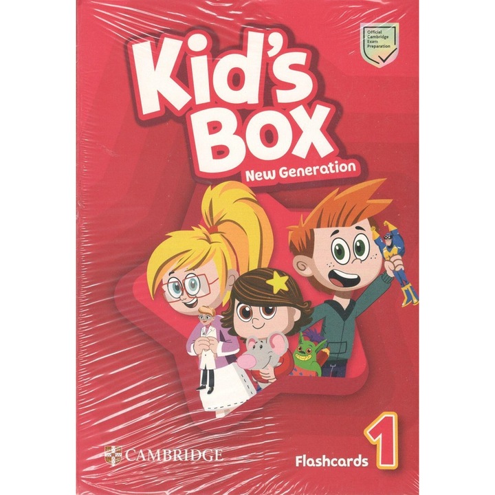 Kid's Box új generációs 1. szintű kártyák; Caroline Nixon