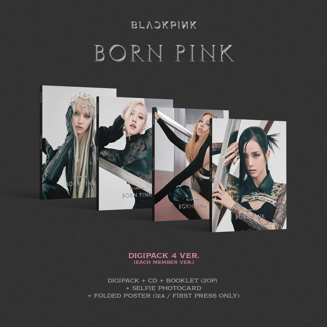 Blackpink - Born Pink, Born Pink (International DigiPack) JISOO