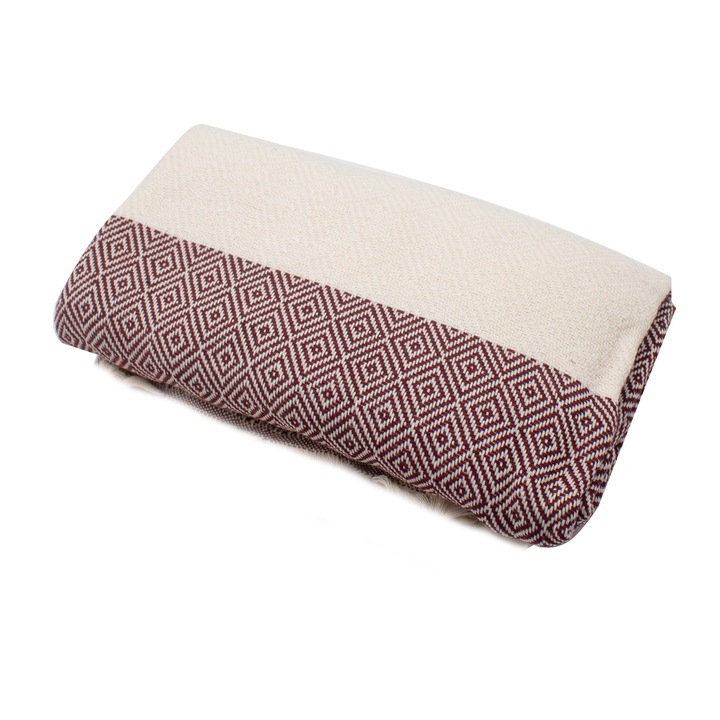 Плажна кърпа Pin Trade SRL, 100х180 сm, 100% Памук, Pомб, Кафяво