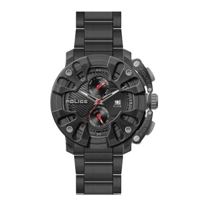 Ceas Barbati Police PL13806JSB02M (Ø 47 mm)