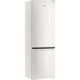 Whirlpool W5 921E W kombinált hűtő, Less Frost, 6th sense technológia, Stop Frost, Elektronikus vezérlés, E energiaosztály, 372 l, M 201,3 cm, Fehér