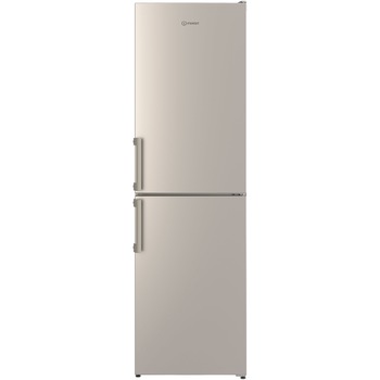 Combina Frigorifica Indesit IB55 732 X, 287 l, Low Frost, Clasa E, H 182.4 cm, Inox