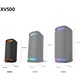 Преносима аудио система Sony SRS-XV500, MEGA BASS, Bluetooth, LDAC, Wireless, IPX4, Party Connect, Караоке, LED осветление, 25 часа автономност, Черен