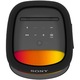 Преносима аудио система Sony SRS-XV500, MEGA BASS, Bluetooth, LDAC, Wireless, IPX4, Party Connect, Караоке, LED осветление, 25 часа автономност, Черен