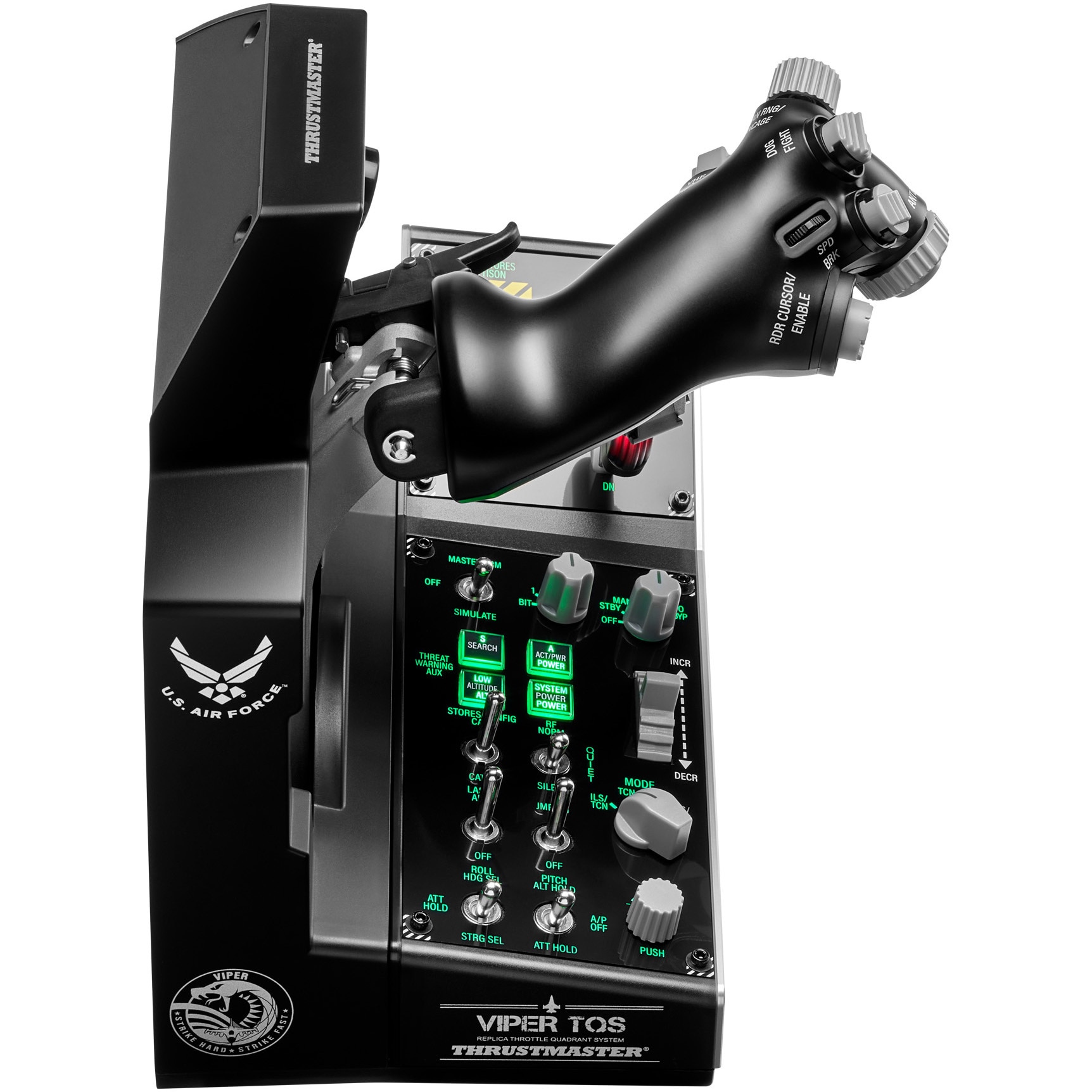 PC用ゲームコントローラー・コンバーター Thrustmaster Viper TQS Mission Pack Viper TQS Mission Pack - Flying | Thrustmaster
