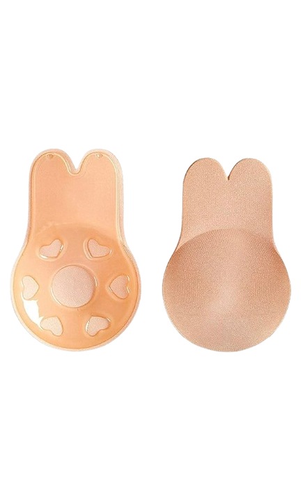 Sutien invizibil pe sub haine, sutien adeziv de silicon, fara bretele, L, LIFTUP