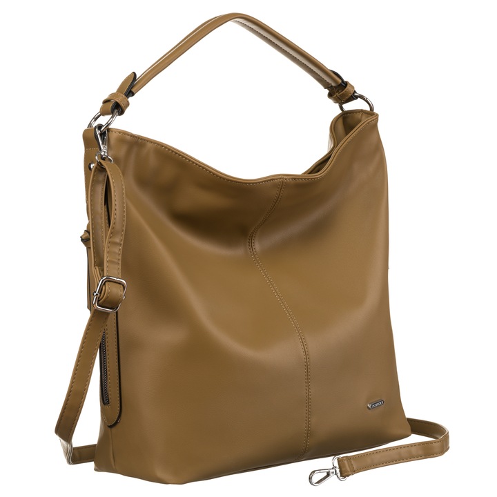 Noi vasarlotaska, okologiai bor, Rovicky R-073-03, 36 x 41 x 11,5, Bézs, 36 x 41 x 11,5 cm