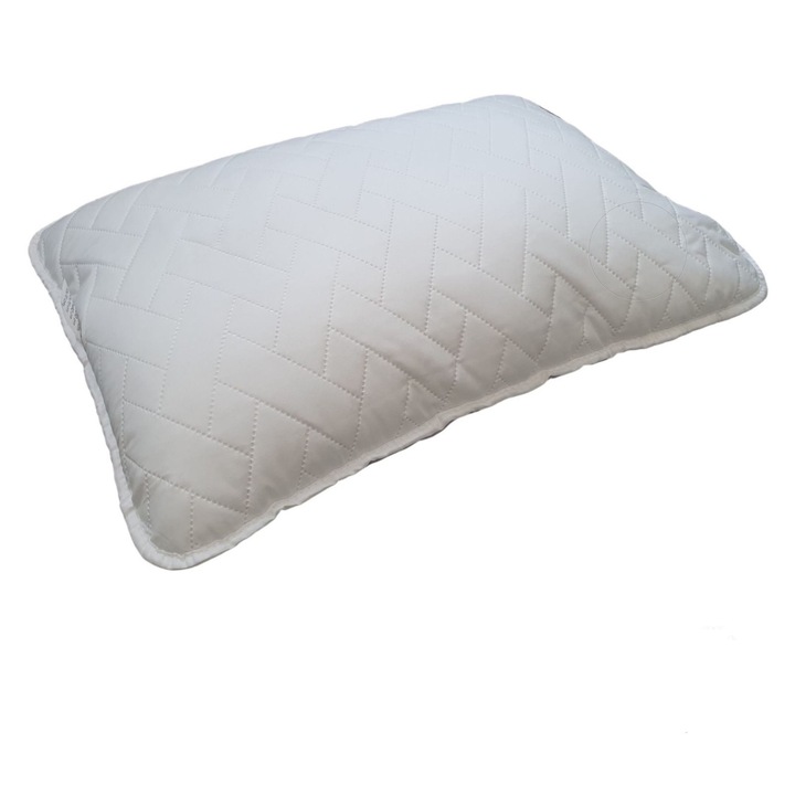 Perna Hipoalergenica 4BRANDS, 50X70 cm, Lavabila la 95°C, Fermitate Medie, Matlasare microfibra