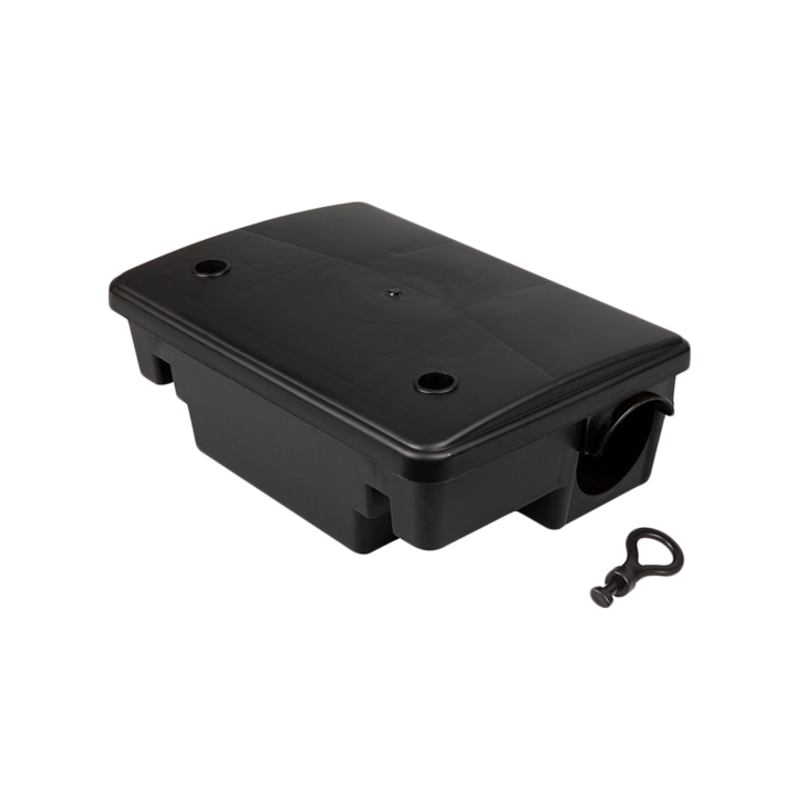 Cutie de momeli pentru rozatoare, Hydrostab, Windhager, negru