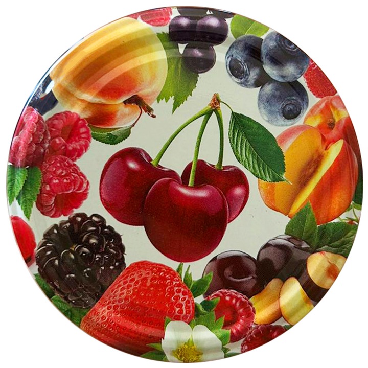 Set 20xcapace cu filet, Danros, Fruits A1, F82, Metal