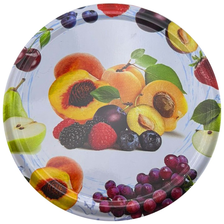 Set 20 Capace cu filet, Danros, Multicolor, 82 mm, Metal, 20 bucati