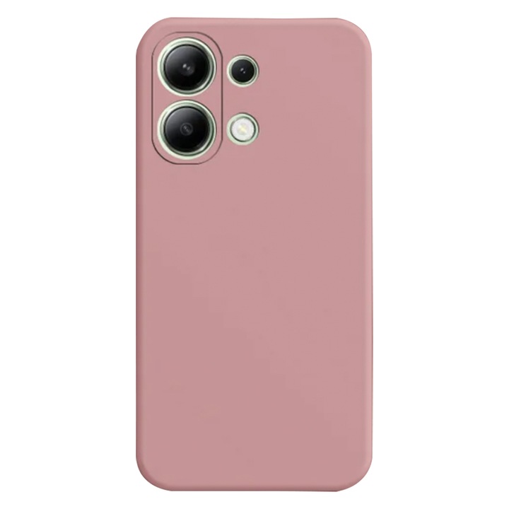 Силиконов калъф BestCase за Xiaomi Redmi Note 13 Pro 4G, SLIM 1.2MM, Microfiber interior, Premium Soft Liquid Silicone, Pink
