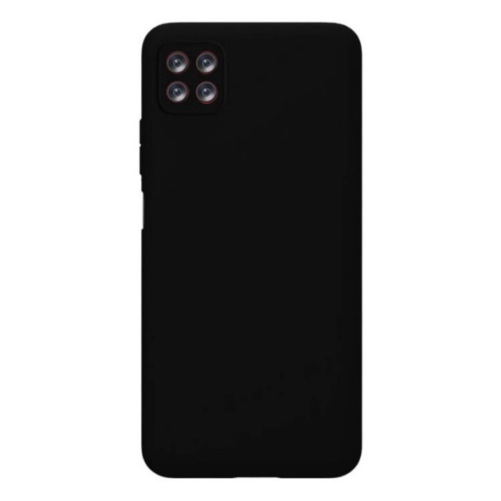 Калъф за Samsung Galaxy A22 5G Premium Silicon Daden®, Защита на камерата, Удароустойчив, Премиум качество, Черен