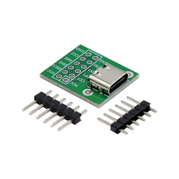 USB-C Модул женски порт, Elektroweb, 12 пина