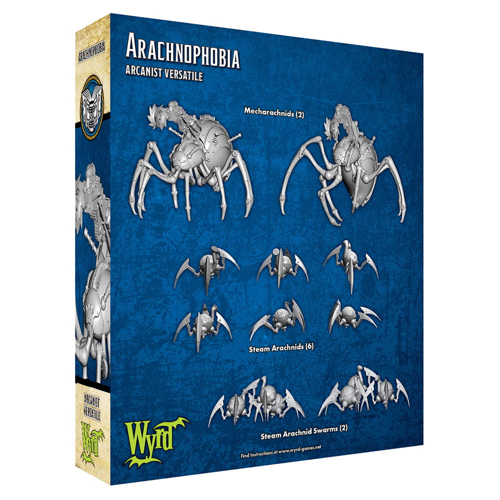 Weird Miniatures Extensie de joc Malifaux 3rd Edition, Arachnophobia, Wyrd Miniatures, 6 ...