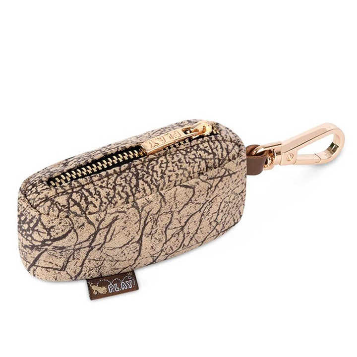 Dispenser pungi igienice pentru caini P.L.A.Y. Savannah Tan, crem