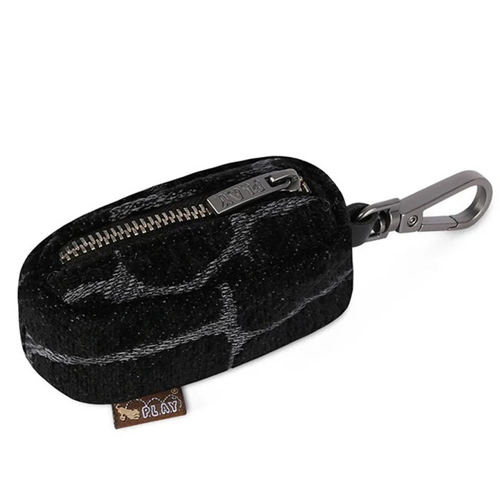 Dispenser pungi igienice pentru caini P.L.A.Y. Kalahari Black, negru