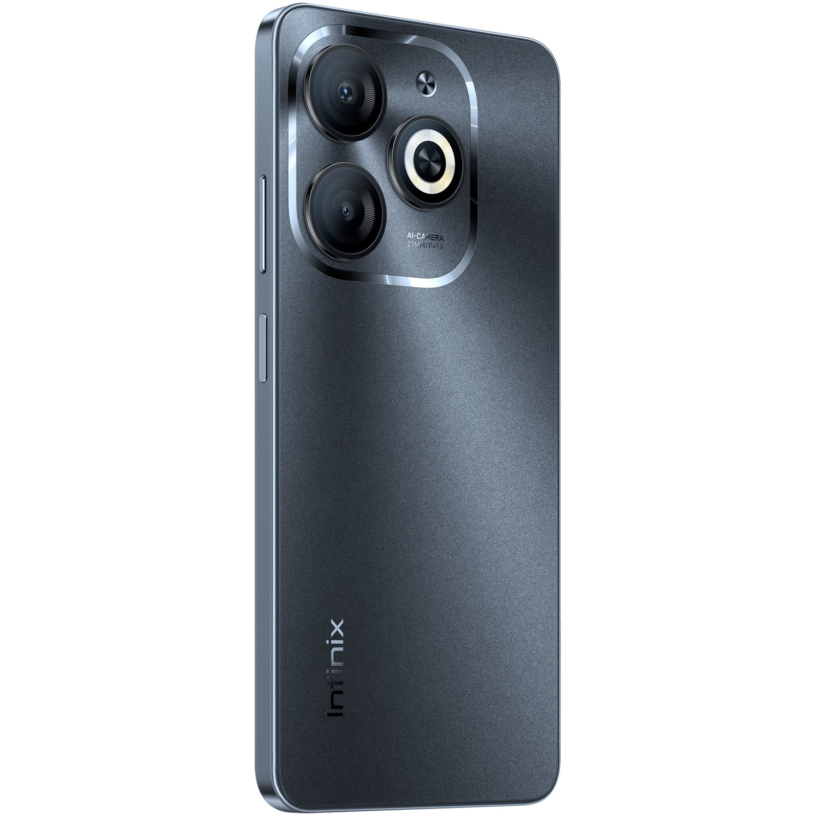 Telefon mobil Infinix SMART 8, 3GB RAM, 64GB, 4G, Timber Black