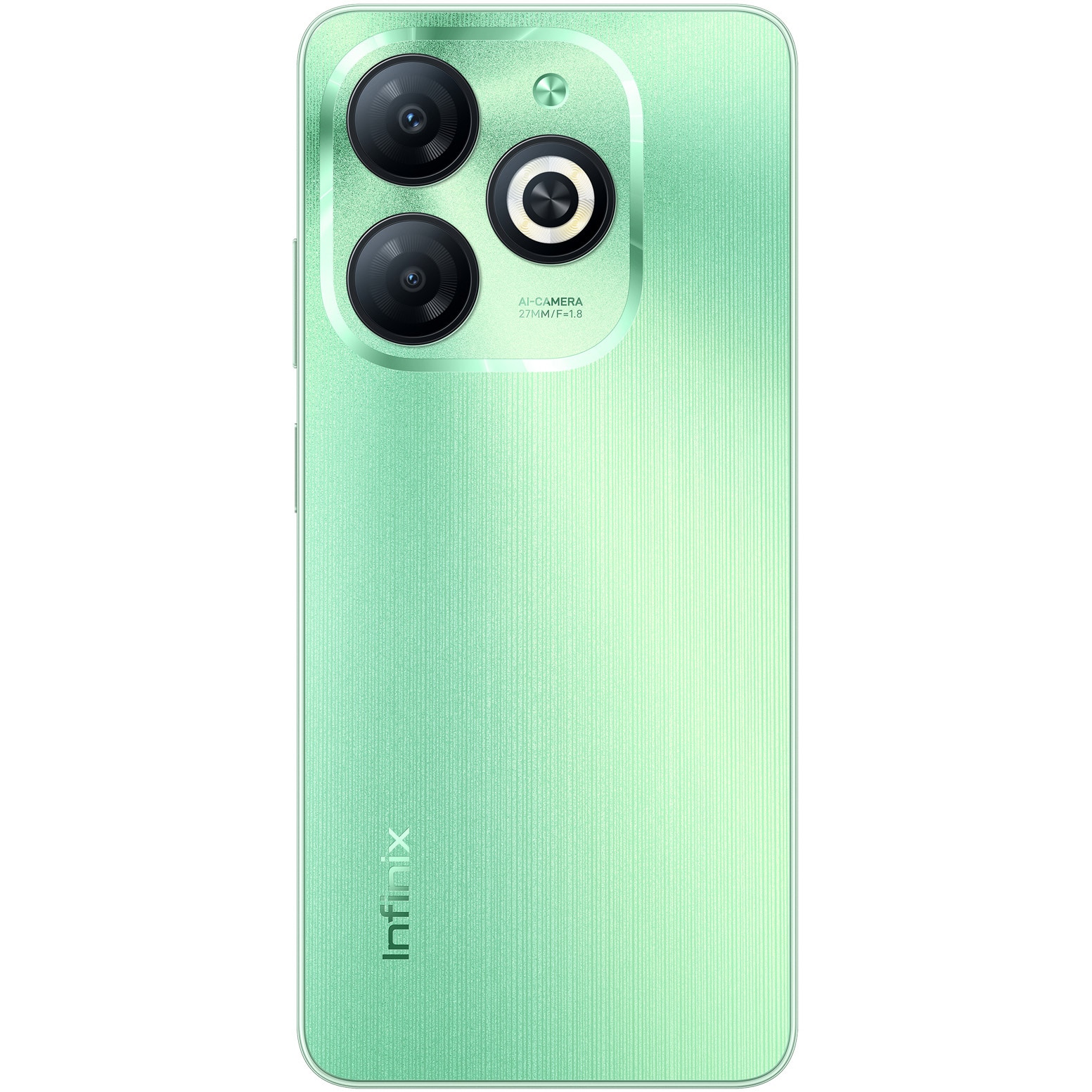 Telefon mobil Infinix SMART 8, 3GB RAM, 64GB, 4G, Crystal Green
