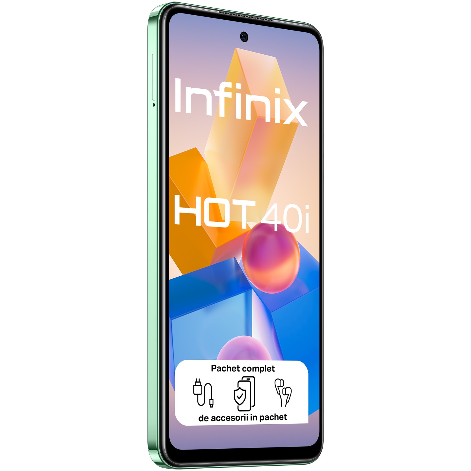 Telefon Mobil Infinix Hot 40i 8gb Ram 256gb 4g Starfall Green Emagro 5494