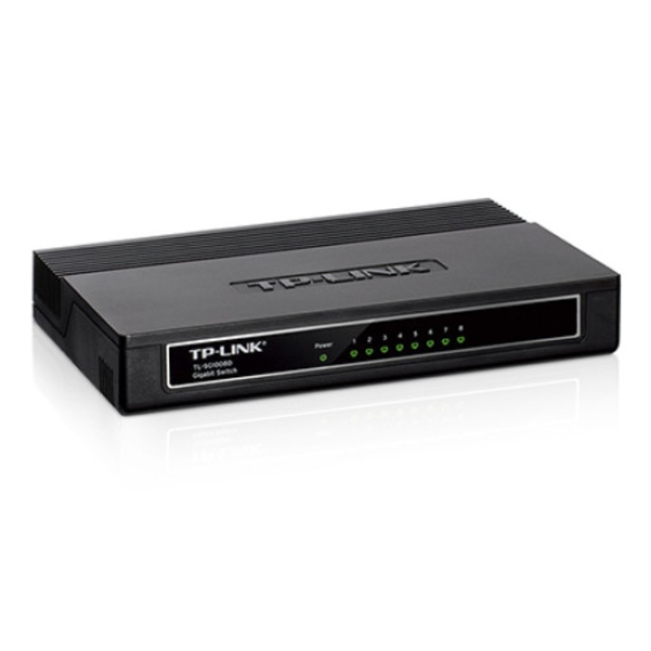 TP-link TL-SG1008D 8 portos gigabit kapcsoló