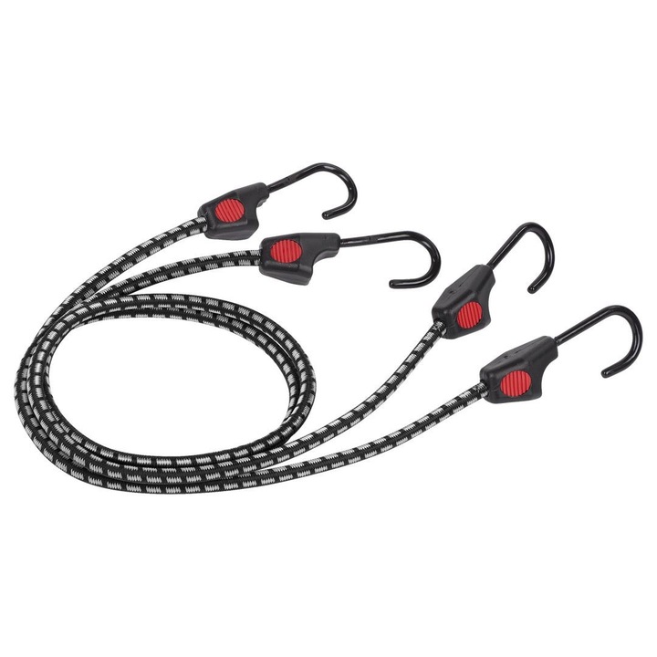 Kreator KRTH40903 gumipánt horgokkal, 0.8mm, 60cm, állítható, két darab/szett