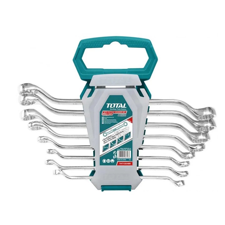 Set 8 Chei inelare cu cot - 6-22mm, ARV-102486