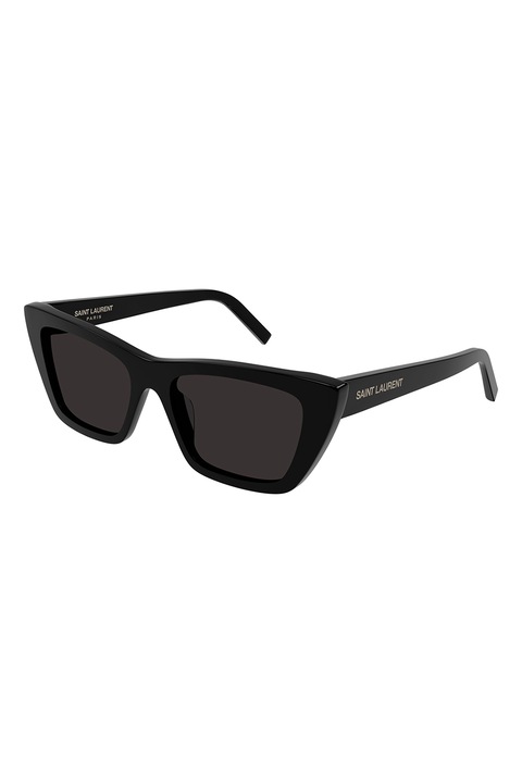 Saint Laurent, Ochelari de soare cat-eye uni, Negru, 53-16-145