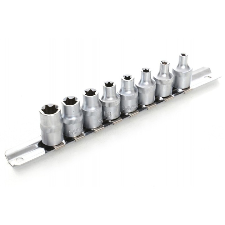 Set chei torx, KD10230, Kraft&Dele, 8 buc, 3/8"