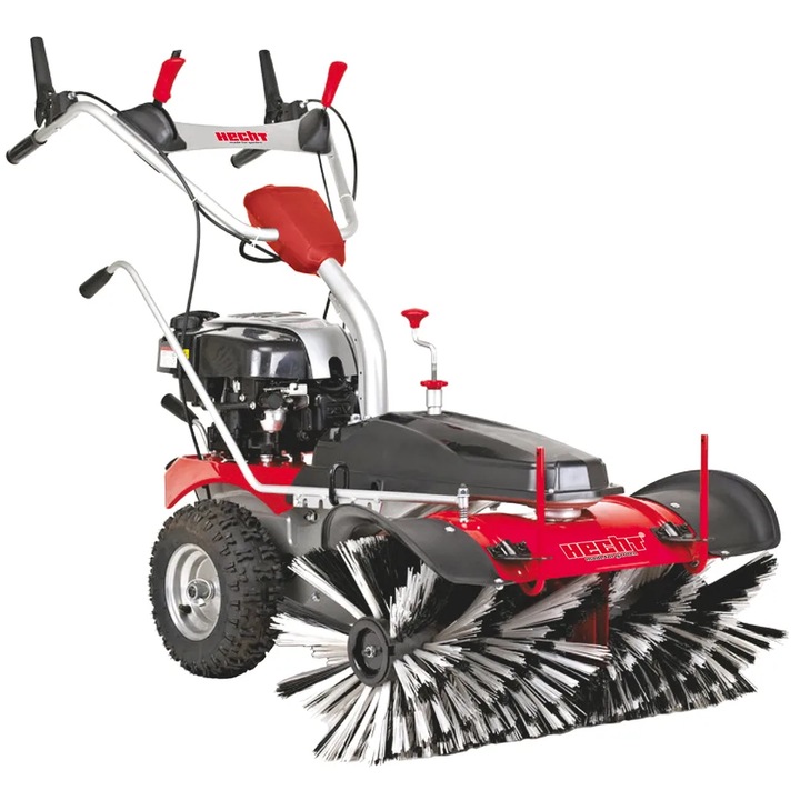 Masina de maturat multifunctionala HECHT 8101 BS 2020, motor benzina BS 750 EX, 4T, 161 CC, 6.5 CP, latime lucru 100 cm, cu autopropulsie