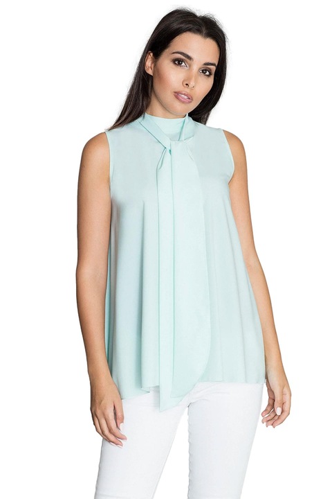 Дамска блуза Figl Sleeve, Тъмносин, S/M EU