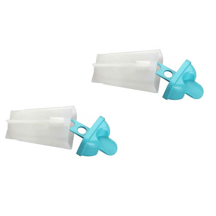 Set 2 forme de inghetata Fackelmann, 4 x 11.5 x 5 cm, turcoaz