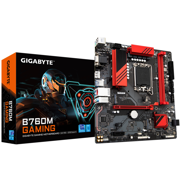 Дънна платка GIGABYTE B760M GAMING LGA1700