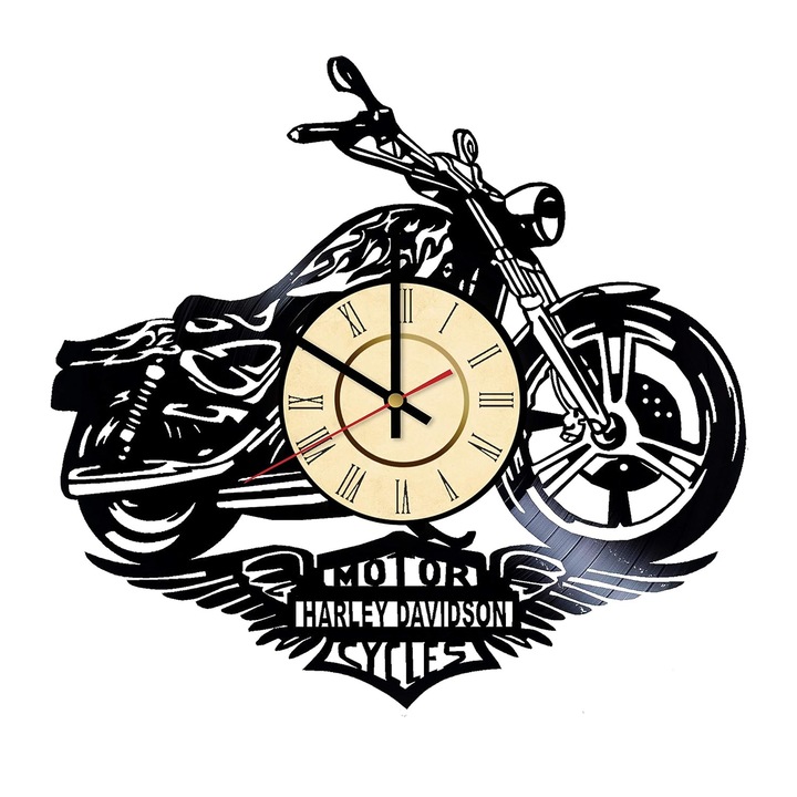 Ceas decorativ de perete Harley Davidson