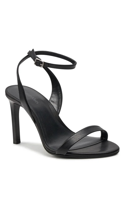 Сандали Calvin Klein Ess Stilleto Snddal 90-Hh HW0HW01128, Черен