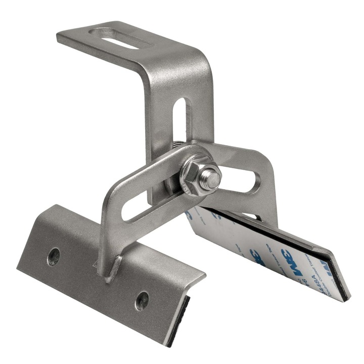 Suport reglabil de fixare panouri solare, fotovoltaice pentru acoperis tabla cutata, sandwich, trapezoidal