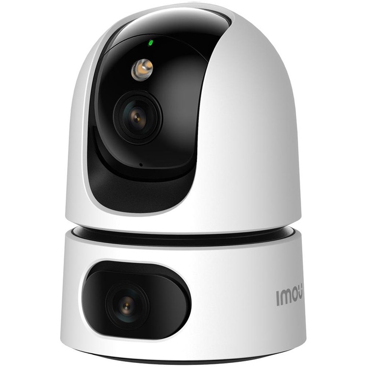 Camera de supraveghere IMOU IPC-S2XP-10M0WED Ranger Dual IP Wi-Fi Full-Color, 5+5MP, 2880x1620, 3.6mm, IR 15m, microfon si difuzor Alb