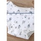 Set de pantaloni si 2 body bebelusi, Gri/Albastru