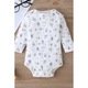 Set de pantaloni si 2 body bebelusi, Gri/Albastru