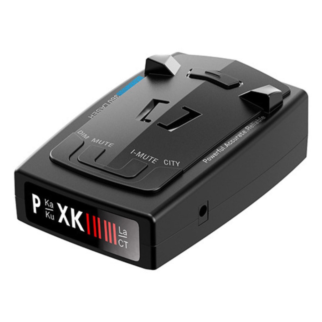 Detector de radar, gata configurat pentru Romania si EU, 16 benzi, 360 grade X K KA, detecteaza radarele si pistoalele radar noi